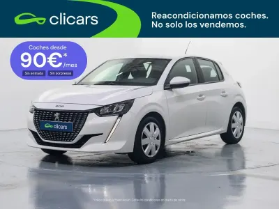 Usado Peugeot 208 Active 75 CV (55 kW) 2021 Blanco Utilitario