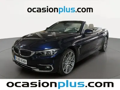 Usado BMW 420 Luxury Line 190 CV (139 kW) 2018 Azul Descapotable