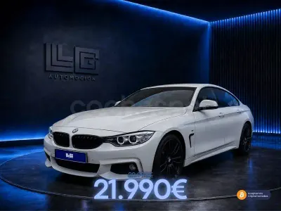Begagnad BMW 420 190 HK (139 kW) 2015 Vit Sportkupé