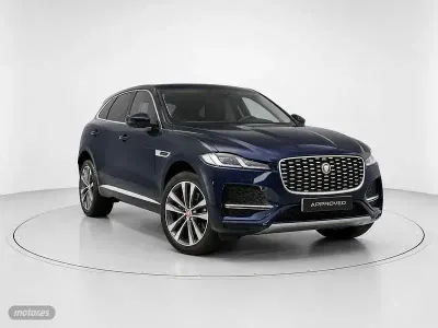 Usado Jaguar F-Pace SE 204 CV (150 kW) 2021 Azul SUV
