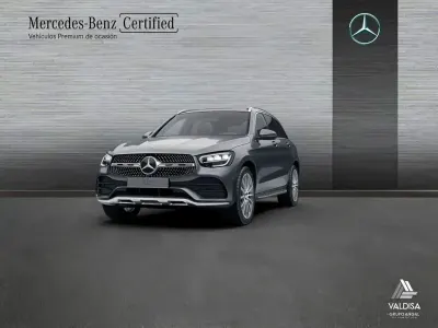 Usado Mercedes GLC220 AMG line 194 CV (142 kW) 2022 Gris selenita SUV