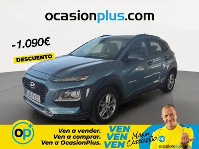Usado Hyundai Kona 120 CV (88 kW) 2018 Azul SUV