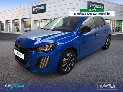 Usado Peugeot e-208 Style 100 kW (136 CV) 2023 Azul Utilitario