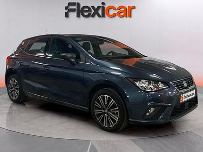 Usado Seat Ibiza XCELLENCE 95 CV (69 kW) 2021 Azul Utilitario