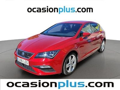Usado Seat Leon FR 150 CV (110 kW) 2020 Rojo Utilitario