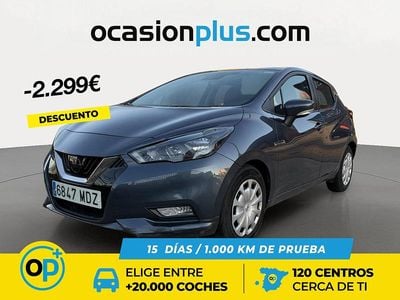 Usado Nissan Micra Acenta 92 CV (67 kW) 2023 Gris Berlina
