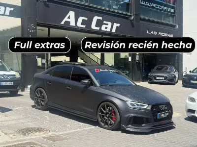 Usado Audi RS3 400 CV (294 kW) 2019 Negro Berlina