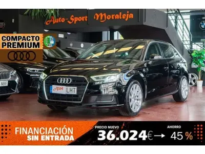 Usado Audi A3 Sportback g-tron Design 131 CV (96 kW) 2020 Negro Utilitario