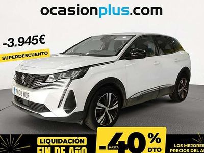 Blanco Usado 2023 Peugeot 3008 Allure Monovolumen | 20.355 € (Precio justo)