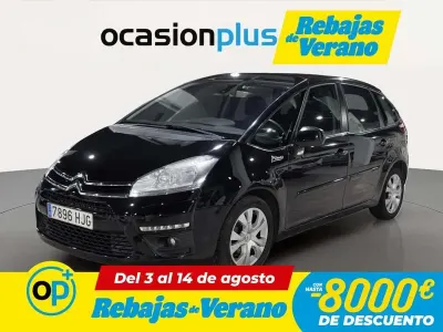 Usado Citroën C4 Picasso 112 CV (82 kW) 2012 Negro Monovolumen