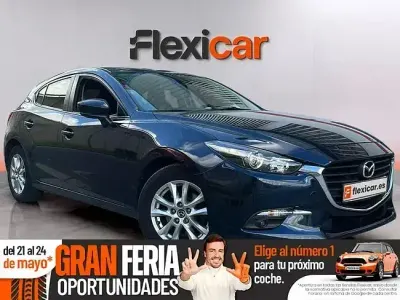 Usado Mazda 3 Luxury 105 CV (77 kW) 2017 Azul