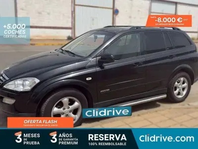 Usado SsangYong Kyron Limited 141 CV (103 kW) 2008 Negro SUV