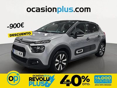 Usado Citroën C3 PureTech 83 CV (61 kW) 2023 Gris Utilitario