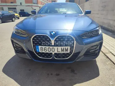 Usado BMW 420 190 CV (139 kW) 2021 Azul Coupe