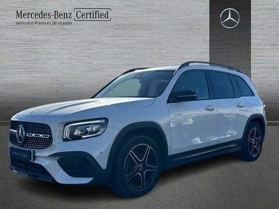Blanco Usado 2023 Mercedes GLB200 AMG line SUV | 40.500 € (Precio justo)