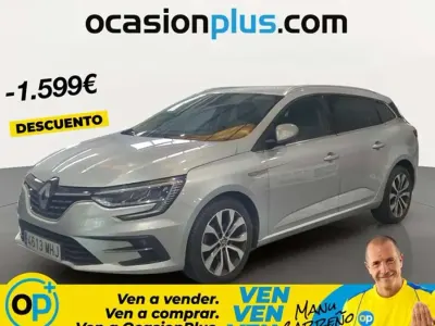 Usado Renault Mégane GrandTour Techno 140 CV (102 kW) 2023 Gris Familiar