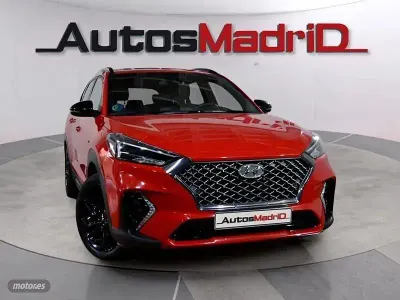 Usado Hyundai Tucson N Line 136 CV (100 kW) 2020 Rojo SUV