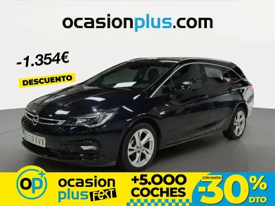 Usado Opel Astra Dynamic 125 CV (91 kW) 2019 Azul Familiar