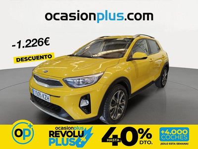 Usado Kia Stonic 100 CV (73 kW) 2019 Amarillo SUV