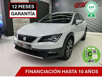 Usado Seat Leon ST 4Drive 184 CV (135 kW) 2017 Blanco Familiar