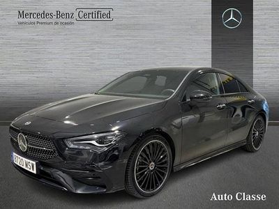 Negro cosmos Usado 2024 Mercedes CLA200 AMG line Berlina | 44.900 € (Caro)
