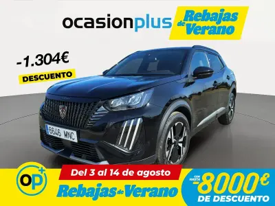 Usado Peugeot 2008 Allure 100 CV (73 kW) 2024 Negro SUV