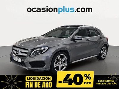 Gris Usado 2015 Mercedes GLA220 AMG line SUV | 17.871 € (Buen precio)