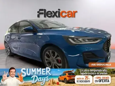 Usado Ford Focus ST-Line 125 CV (91 kW) 2022 Azul Berlina