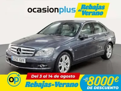Usado Mercedes C200 Avantgarde 136 CV (100 kW) 2010 Gris Berlina