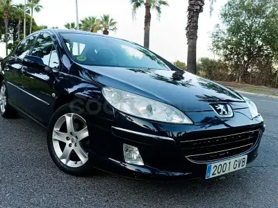 Usado Peugeot 407 Sport 140 CV (102 kW) 2010 Azul Berlina