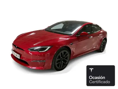 Usado Tesla Model S 492 kW (670 CV) 2022 Rojo Utilitario