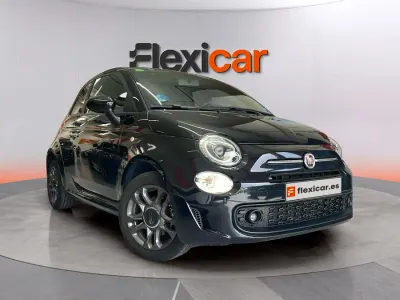 Usado Fiat 500 Sport 71 CV (52 kW) 2021 Negro Berlina