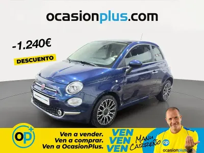 Usado Fiat 500 Dolcevita 70 CV (51 kW) 2024 Azul Utilitario