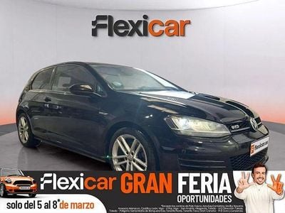 Usado VW Golf VII GTD 184 CV (135 kW) 2016 Negro Utilitario