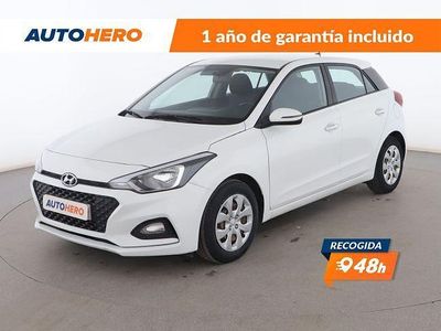 Usado Hyundai i20 84 CV (61 kW) 2018 Blanco Berlina