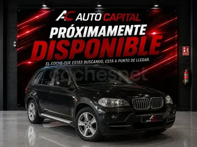 Usado BMW X5 272 CV (200 kW) 2008 Negro SUV