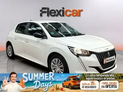 Usado Peugeot 208 Active 100 CV (73 kW) 2022 Blanco Utilitario