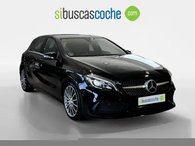 Usado Mercedes A200 AMG line 136 CV (100 kW) 2016 Negro Utilitario