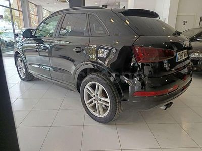 Usado Audi Q3 Design 220 CV (161 kW) 2015 Negro SUV