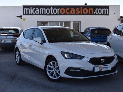 Usado Seat Leon Style 115 CV (84 kW) 2021 Blanco Berlina