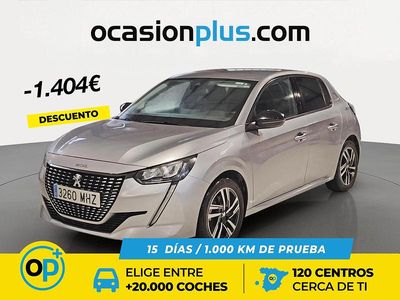 Usado Peugeot 208 Allure 100 CV (73 kW) 2023 Gris Utilitario