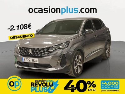Usado Peugeot 3008 Allure 130 CV (95 kW) 2023 Gris SUV