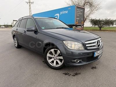 Usado Mercedes C200 Avantgarde 136 CV (100 kW) 2010 Gris / plata Familiar