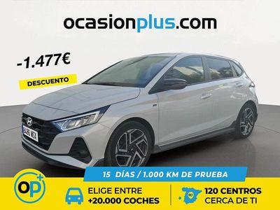 Gris Usado 2024 Hyundai i20 N Line Berlina | 16.250 € (Precio justo)