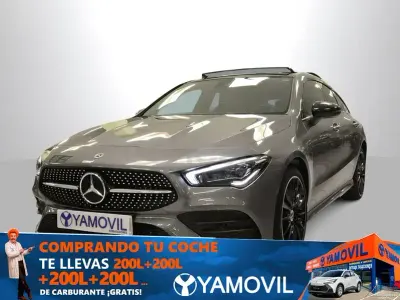 Usado Mercedes CLA250e Shooting Brake 218 CV (160 kW) 2023 Gris / plata Familiar