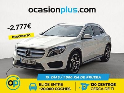 Blanco Usado 2017 Mercedes GLA200 AMG line SUV | 19.723 € (Precio justo)