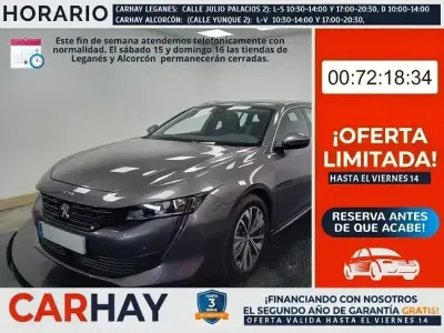 Usado Peugeot 508 SW Allure 131 CV (96 kW) 2020 Gris Familiar