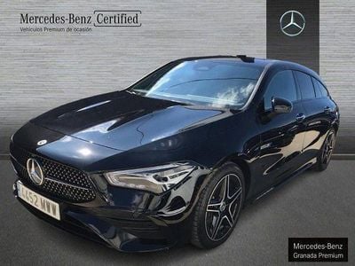 Negro noche Usado 2024 Mercedes CLA200 Shooting Brake AMG line Familiar | 37.900 € (Precio justo)
