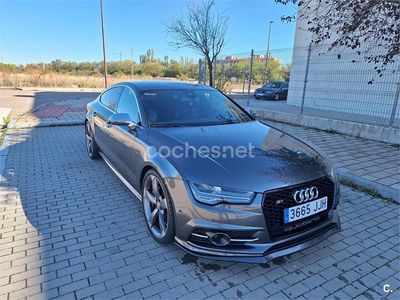 Usado Audi A7 Sportback 450 CV (330 kW) 2016 Gris / plata Utilitario
