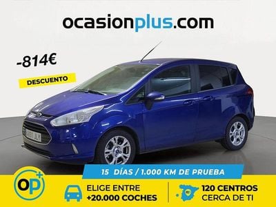 Usado Ford B-MAX Trend 100 CV (73 kW) 2016 Azul Monovolumen